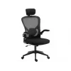Silla gaming Sandberg ErgoFusion Basic asiento acolchado respaldo de malla negro