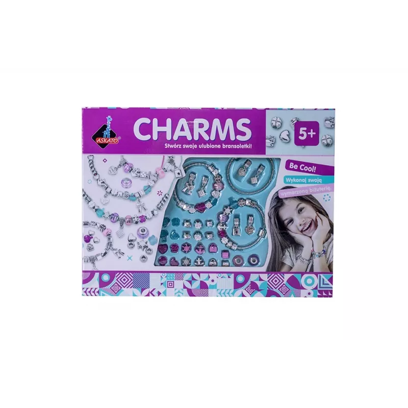 Set de manualidades para pulseras Ascato 116105 con cuentas y herramientas para hacer bisutería
