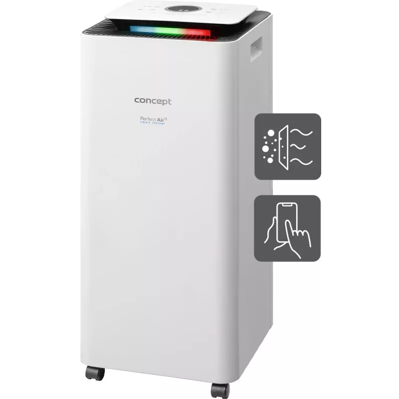 Deshumidificador Concept Solution OV2216 – capacidad 3,5 l, 240 W, 45 dB, blanco