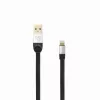 Sbox USB 2.0-8-Pin/2.4A negro/plateado