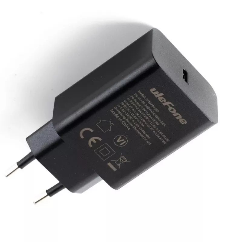 Cargador UleFone 33W – fuente de alimentación USB UleFone 33W