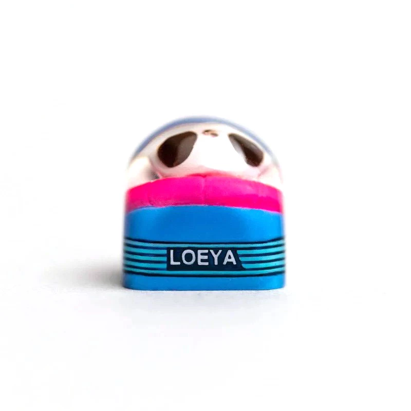 Set de keycaps Triton Fnatic Artisan Loeya — azul