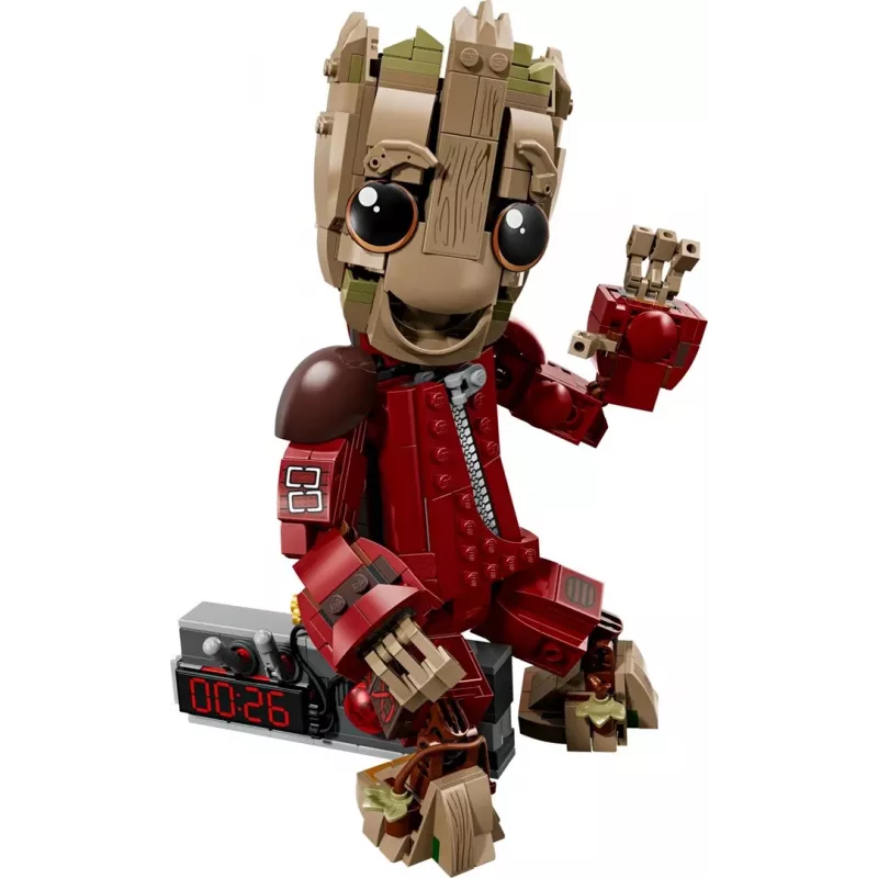 LEGO MARVEL 76341 Groot con traje de Ravager