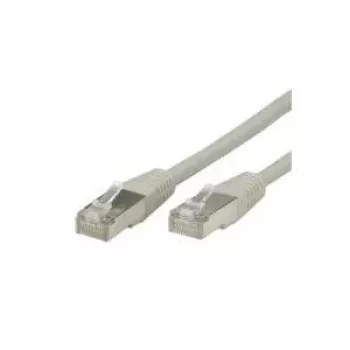Secomp VALUE - cable de parcheo - RJ-45 (M) a RJ-45 (M) - 10 m - SFTP, PiMF - CAT 6 - encapsulado, hilo - gris (21.99.0810)