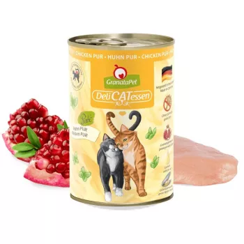 GRANATAPET DeliCATessen Pollo - Comida húmeda para gatos - 400 g