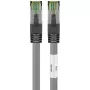 Goobay cable de red CAT 8.1, S/FTP (PiMF), gris, 3 m - LSZH libre de halógenos, cobre AWG 24 (55138)