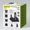 Set cortapelos Maestro MR-660 6 en 1 USB recargable con cuchillas ajustables
