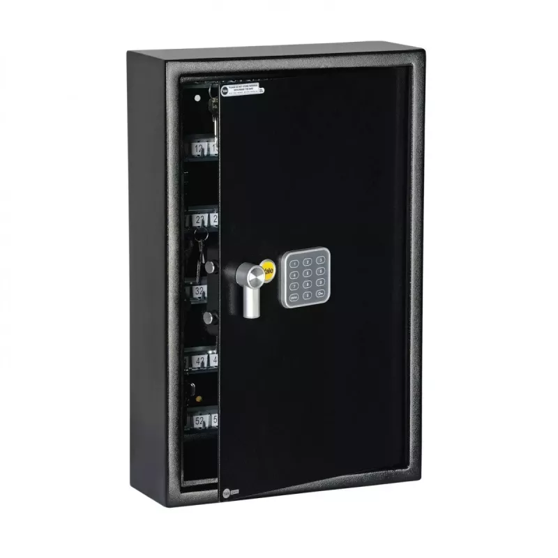 Caja fuerte de pared Yale YKB/550/DB1 cerradura electrónica negra 350x130x550mm