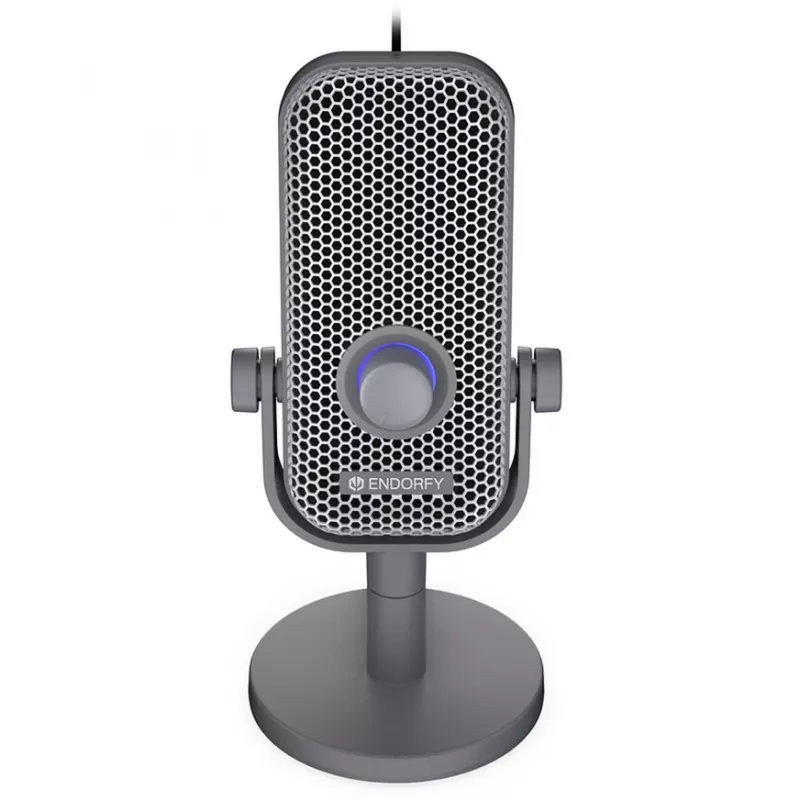 Micrófono ENDORFY Solum Voice S Alt Gray EY1B024 con conexión USB
