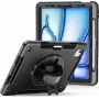 Funda con soporte jt berlin para Apple iPad Air 11 pulgadas (2024/2025) con carcasa resistente y correa de mano
