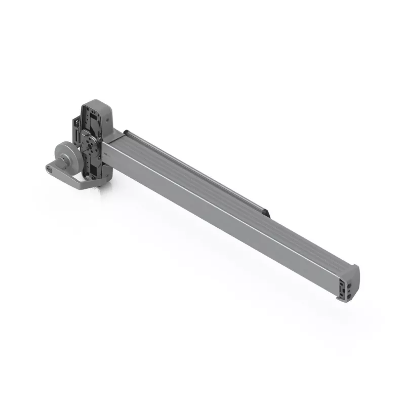 Ubiquiti UACC-PanicBar UniFi Access barra antipánico para puerta, de un solo pestillo, relé de 30 V DC / 1 A, aluminio / acero inoxidable, 838 x 294 x 94 mm