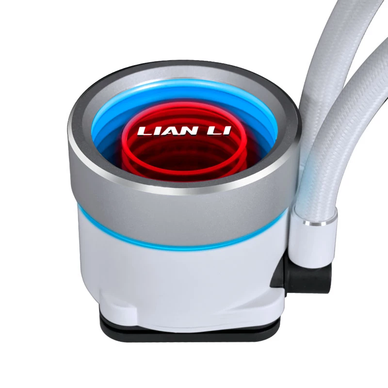 Refrigeración líquida AiO Lian Li GALAHAD II 360 Trinity, ARGB - blanca