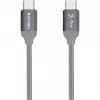Cable USB Nevox 1654 USB 2.0 2 m USB C gris plata