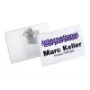 Durable Placa de identificación PVC Combi Clip Durable 8101-19