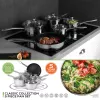 Juego de ollas Russell Hobbs BW06572EU72 — set de 5 piezas de acero inoxidable