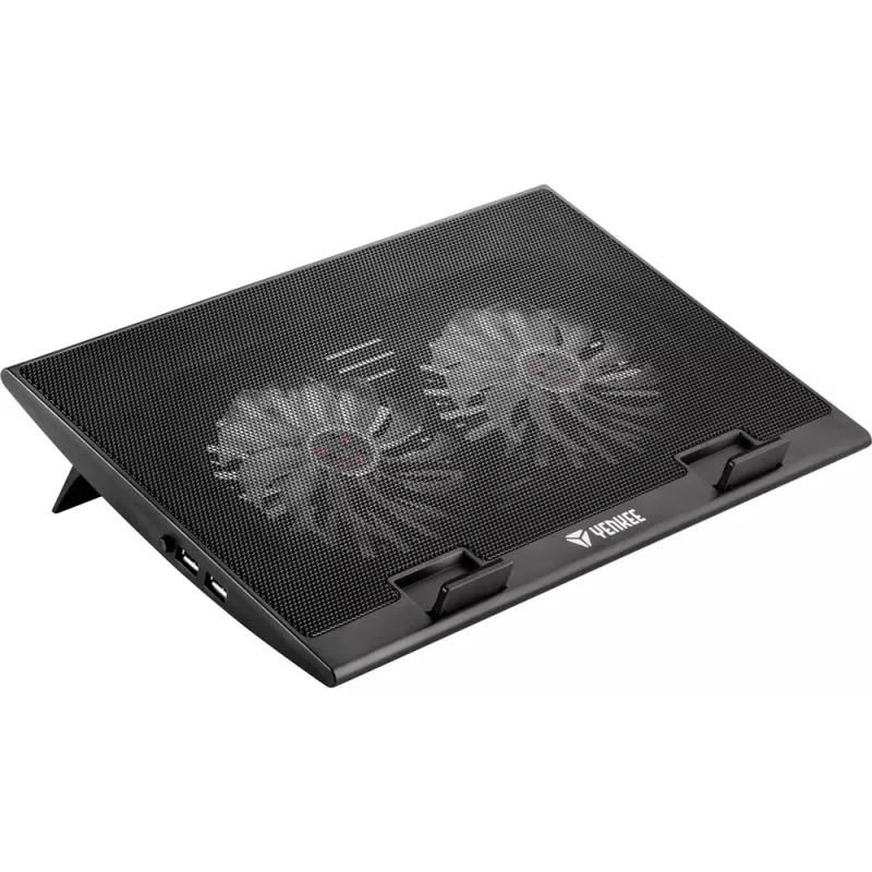 Base refrigeradora para portátil YENKEE YSN 120 43,2 cm Negro Azul