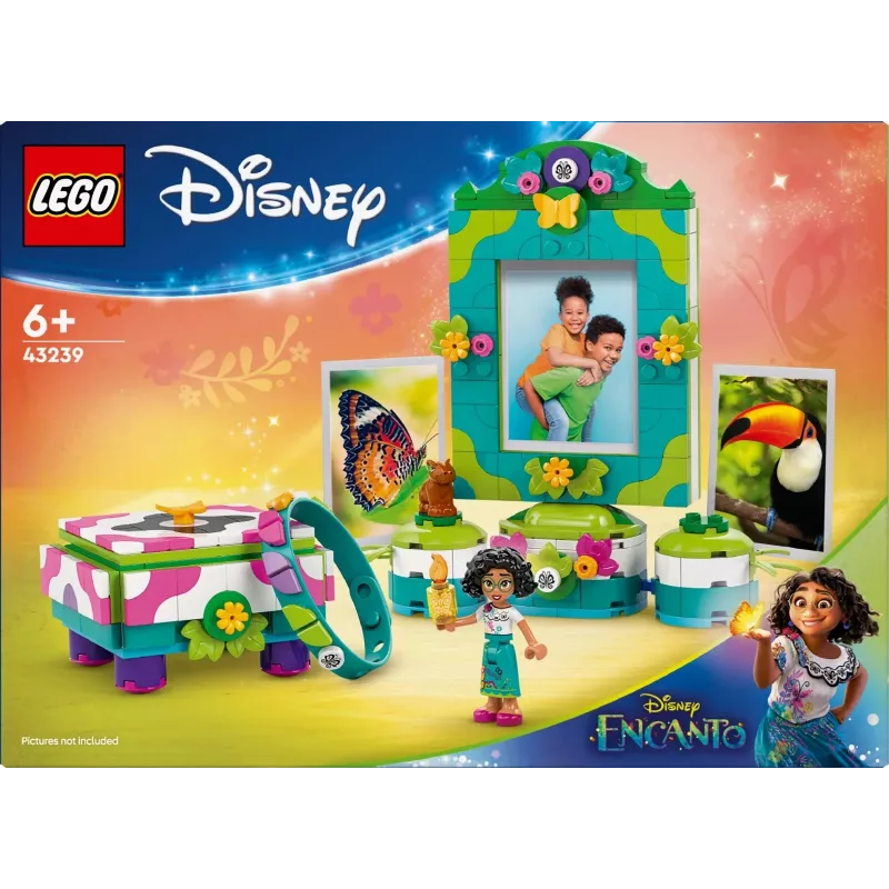 Marcos de fotos y cofre de joyas LEGO Disney Classic Mirabel 43239