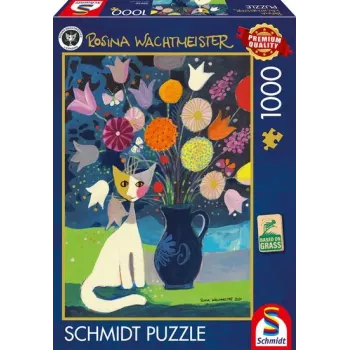 Rosina Wachtmeister: Gato blanco (1000 piezas)