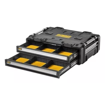 Caja de herramientas DeWalt DWST08520-1 metal-plástico, negro y amarillo