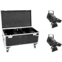 Set de luces LED EUROLITE THA-250F 2x con maletín de transporte