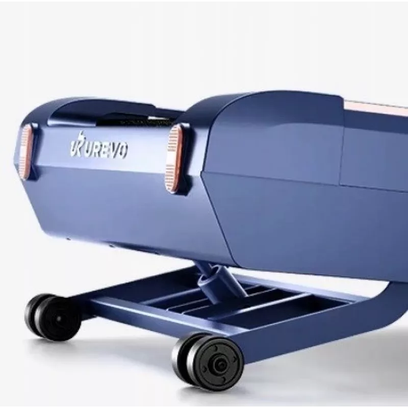 Cinta de correr UREVO CyberPad — superficie de carrera 419×1099 mm, motor 2,5 PS, velocidad 0,6–4 km/h, peso máximo de usuario 120 kg