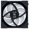 Ventilador de caja Lian Li UNI FAN SL-INF Wireless ARGB PWM Reverse Blade de 140 mm negro