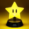 Lámpara de mesa Paladone Super Mario Super Star Icon Light — luz de noche LED decorativa