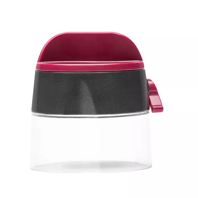 Picadora manual JATA HMAQ4508 negra rosa cuchilla de acero inoxidable