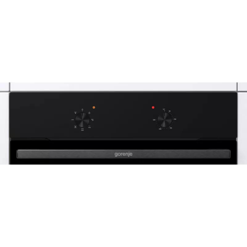 Horno Gorenje | BO6615E01B | 60 L | Eléctrico | EnamelClean | Teclas pulsables basculantes | Altura 59,5 cm | Anchura 59,5 cm | Negro