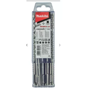 MAKITA JUEGO DE BROCAS SDS+ 12 uds. NEMESIS 2