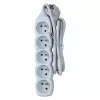 Regleta de enchufes ESPERANZA ELK207W — cable de 1,5 m, 5 tomas tipo E, interior, 220–250 V