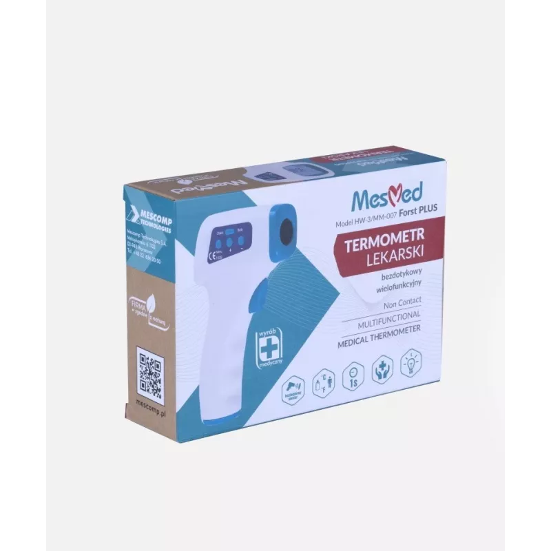 Termómetro médico digital Mesmed MM-007 Forst Plus con medición rápida y pantalla digital