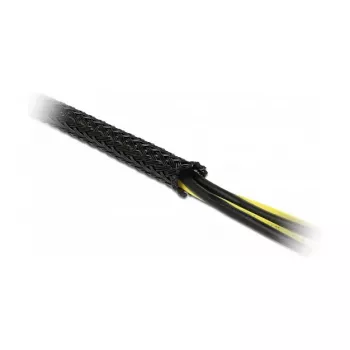 Funda de cable trenzada DeLOCK 18902 10 m x 12 mm negro