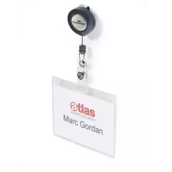 Porta placas horizontal PVC Durable 8138-19