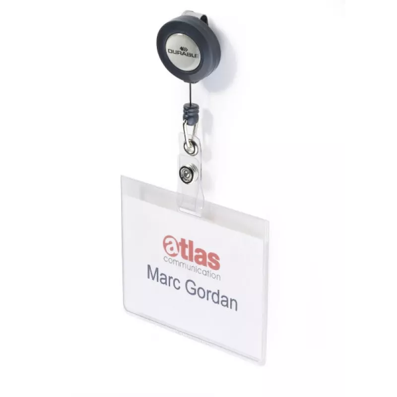 Porta placas horizontal PVC Durable 8138-19