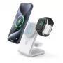 Cargador inalámbrico 3 en 1 MagSafe para iPhone, Apple Watch y AirPods Crong