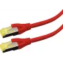 Cable de red LOGON APR6010R Cat6 S/FTP (S-STP) rojo, 1 m, RJ-45–RJ-45