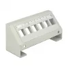 Panel de parcheo DeLOCK 86218 gris 65mm x 49mm x 130mm