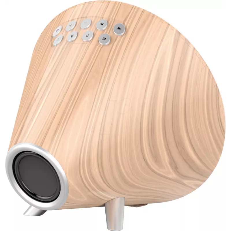 Nasa WSP1700 estación meteorológica/altavoz BT Ship de madera