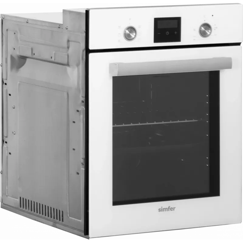 Horno integrable SIMFER 4207DERBB.1 — 47 L, multifunción, control manual, 45 cm, blanco