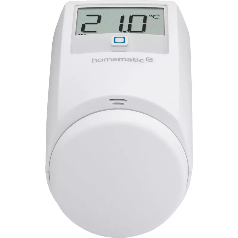 eQ-3 AG Homematic IP HMIP-eTRV, RF, 868,3 MHz, blanco, M30 x 1,5, IP20, digital