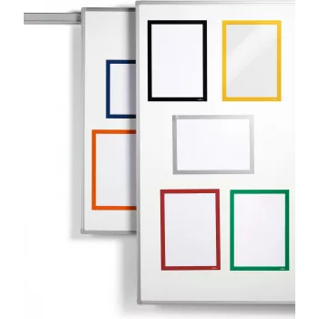 Marco informativo magnético Durable DURAFRAME A4, pack de 5, verde, modelo 486905
