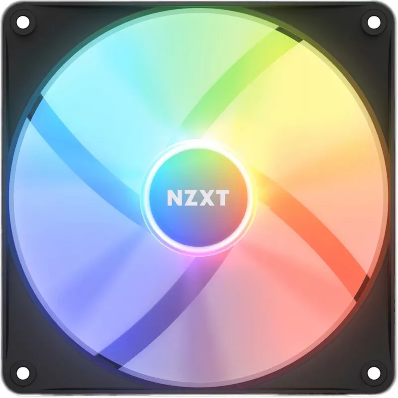 Ventilador para caja NZXT F140 RGB Core 140 mm - negro