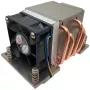 Ventilador de CPU Inter-Tech A-26 6 cm Negro Plata