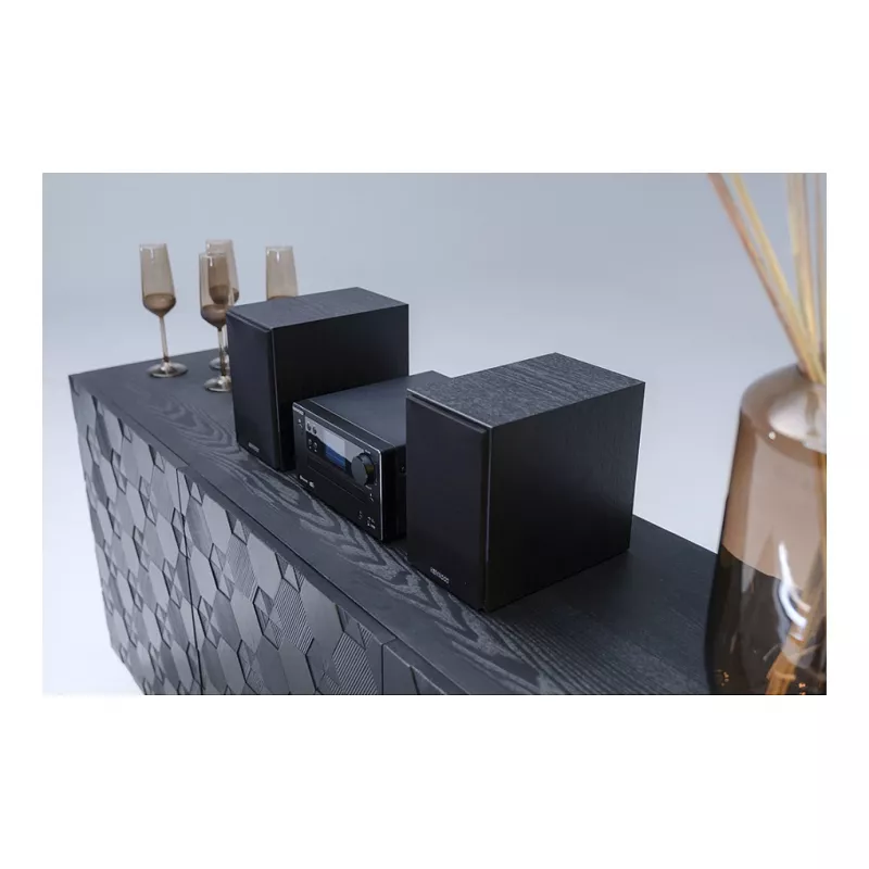 Microcadena de audio doméstico Kenwood M-725DAB-B 25 W negro (M725DABB)