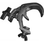 Pie de iluminación EUROLITE TH-270S Quick-Lock esbelto negro regulable en altura para luminarias y altavoces