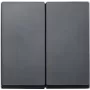 MERTEN Tecla para interruptor doble 433514 System M antracita 433514 433514 (433514)