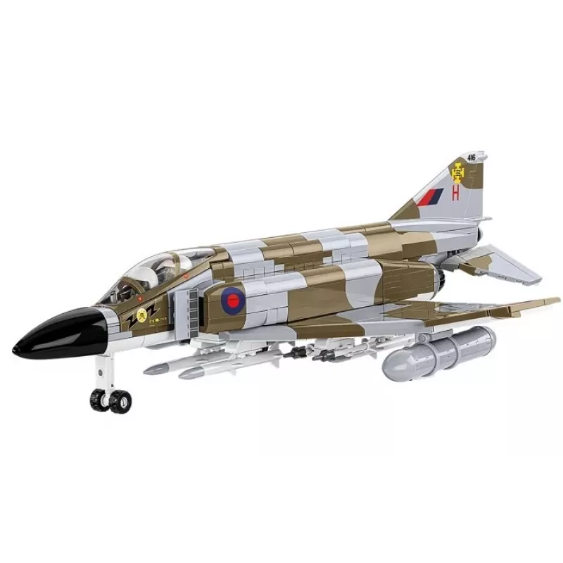 Cobi Blocks F-4M Phantom II modelo de avión militar, set de construcción de 728 piezas
