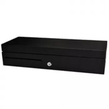 460 MM Flip Lid Drawer negro plástico Insert W Mlock Lid Cable