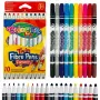 Rotuladores de doble punta para niños Colorino 10 colores